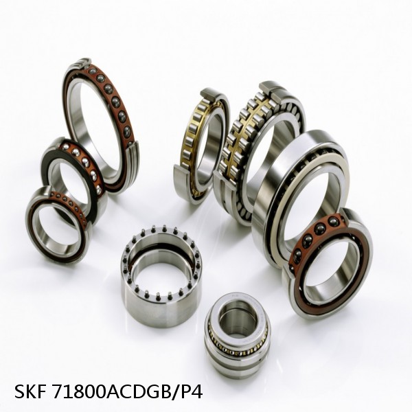 71800ACDGB/P4 SKF Super Precision,Super Precision Bearings,Super Precision Angular Contact,71800 Series,25 Degree Contact Angle