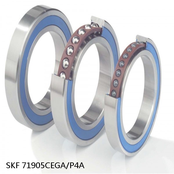 71905CEGA/P4A SKF Super Precision,Super Precision Bearings,Super Precision Angular Contact,71900 Series,15 Degree Contact Angle