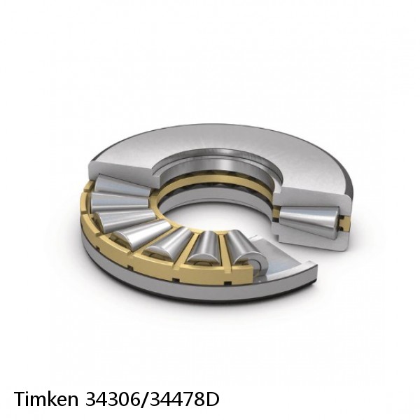 34306/34478D Timken Tapered Roller Bearing Assembly