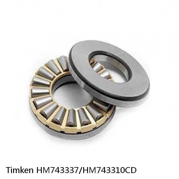 HM743337/HM743310CD Timken Tapered Roller Bearing Assembly #1 image