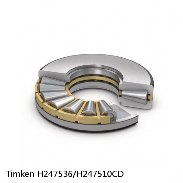 H247536/H247510CD Timken Tapered Roller Bearing Assembly #1 image